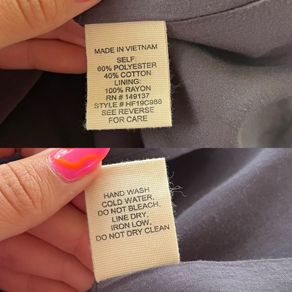 Women’s Chambray Blue Yellow Stripe Fringe Tank Tie Back Sun Mini Dress Bohemian - Picture 3 of 16